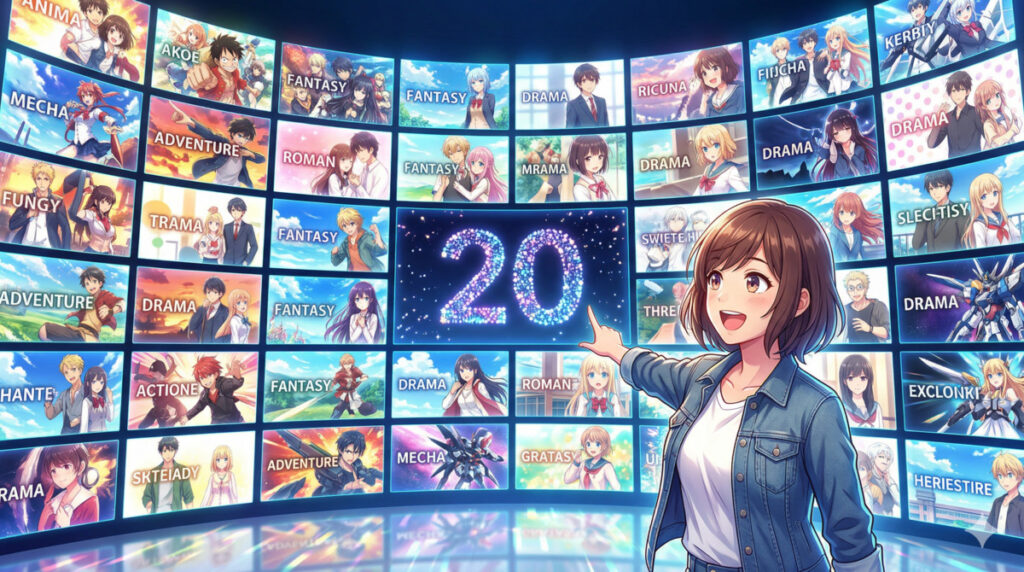 おすすめアニメ20選 一覧リスト