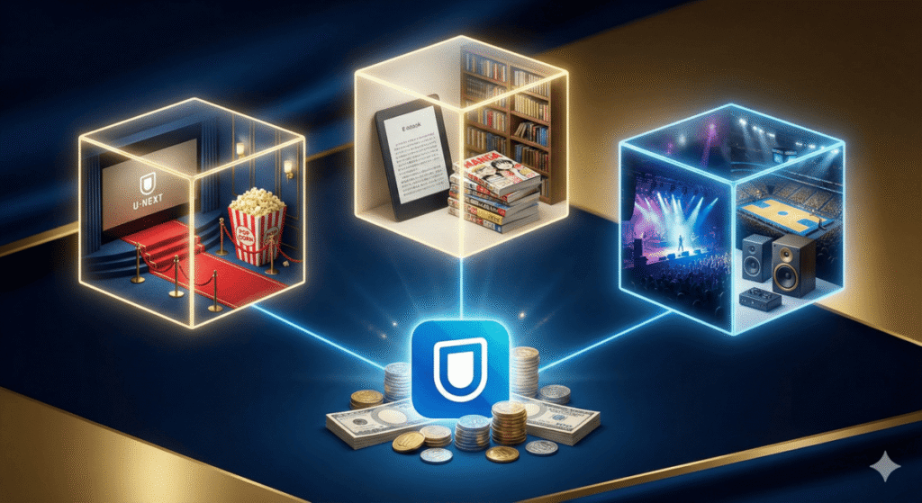 なぜ高い？U-NEXTの料金に含まれる「3つのサービス」を分解してみた