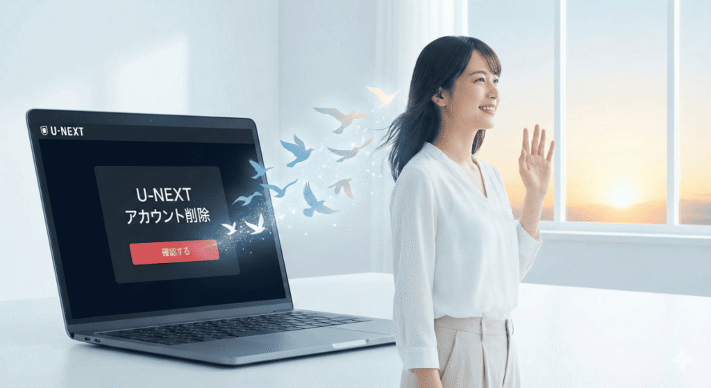 完全にさよならしたい人へ:退会(アカウント削除)の方法