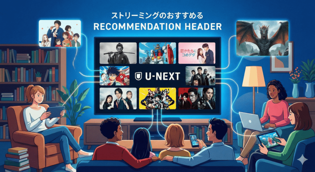 【おすすめ作品】U-NEXTで見れる人気作品10選