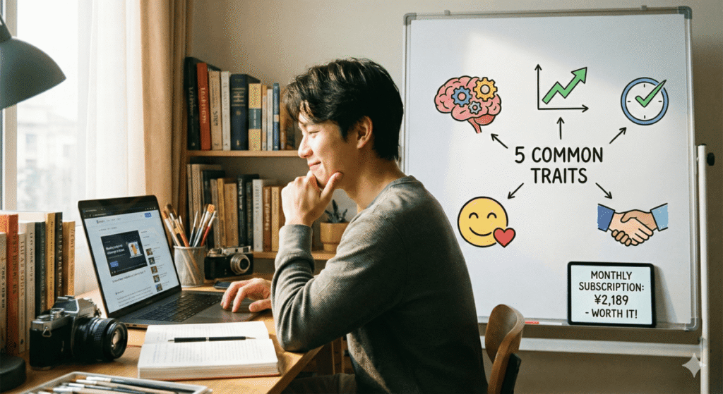 月2,189円払っても損をしない人の5つの共通点