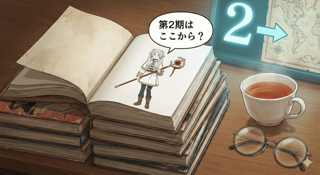 第2期は原作漫画の何巻・どこから？