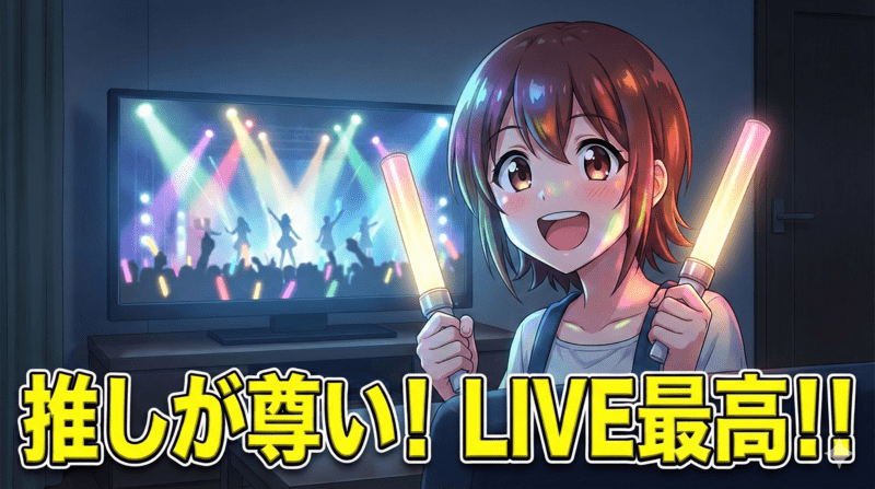 惜しが尊い！Live最高！！