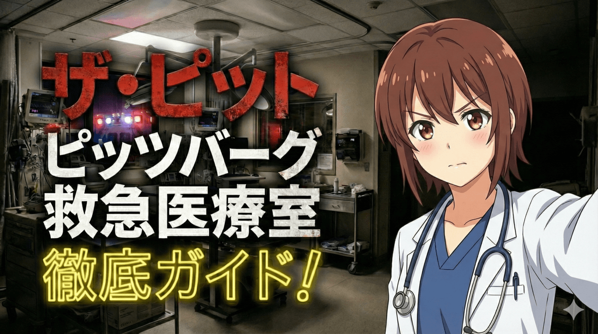 【最新】海外ドラマ『ザ・ピット / ピッツバーグ救急医療室』徹底ガイド！