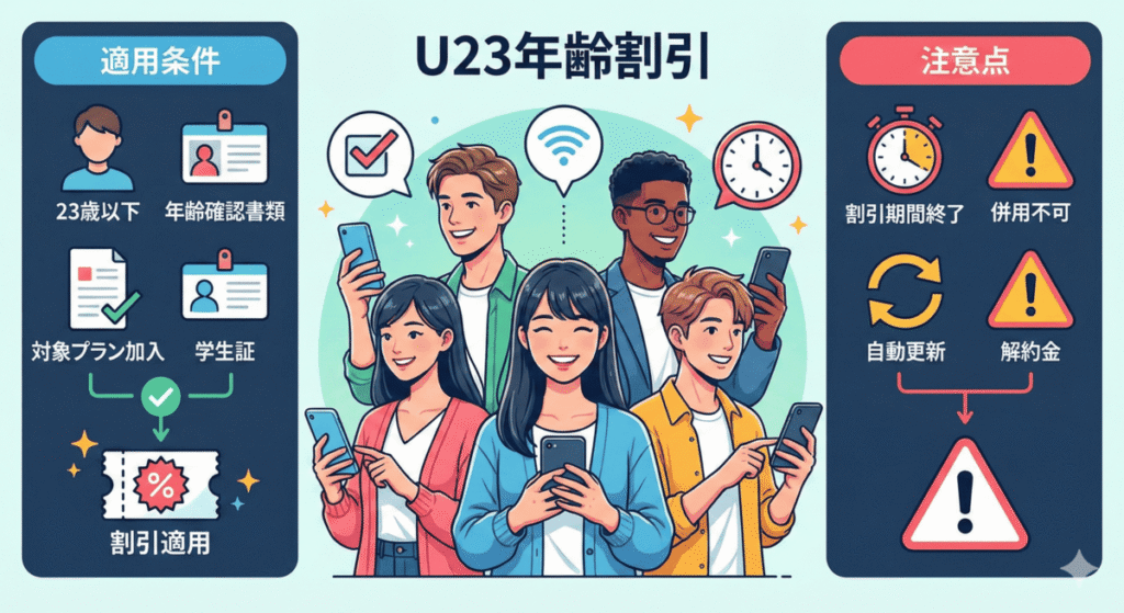 U23年齢割の適用条件と注意点