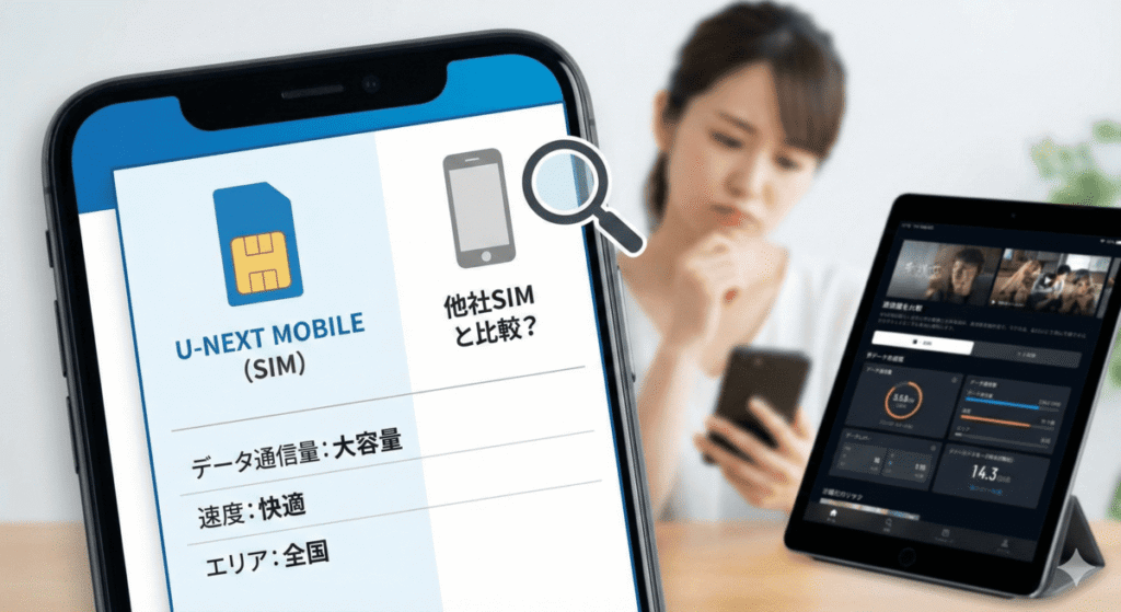 U-NEXT MOBILE（SIM）のスペックは大丈夫？