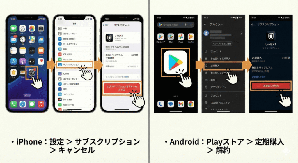 解約のタイミング