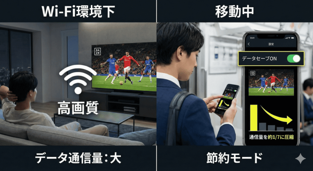 通信量を節約するための画質調整テクニック