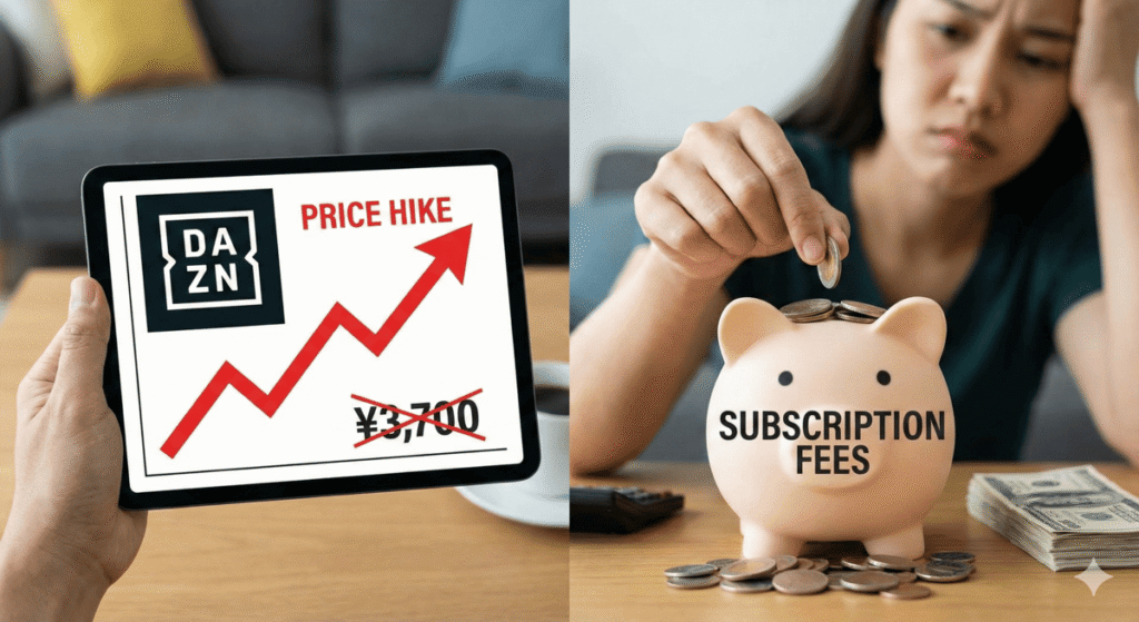 DAZNが「高すぎ」と言われる理由と度重なる値上げの背景