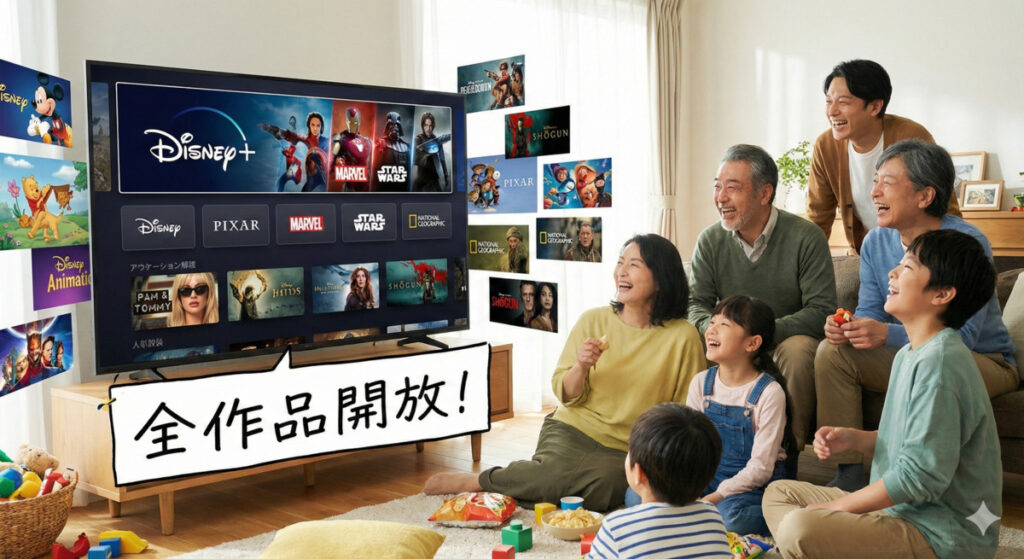 まとめ:ディズニープラスの年齢制限を解除して全作品を遊び尽くそう!