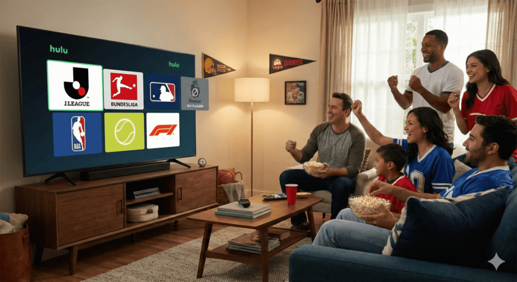 Huluでプレミアリーグは無理でも、他のサッカーやスポーツは楽しめる!