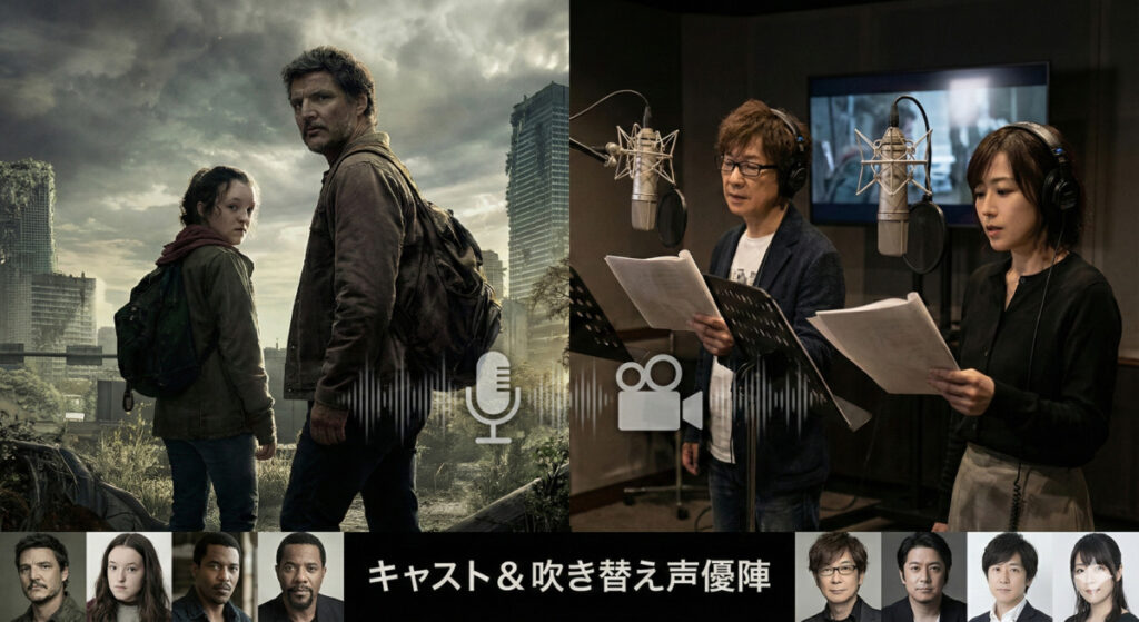 『THE LAST OF US』ドラマ版を彩る豪華キャストと吹き替え声優陣