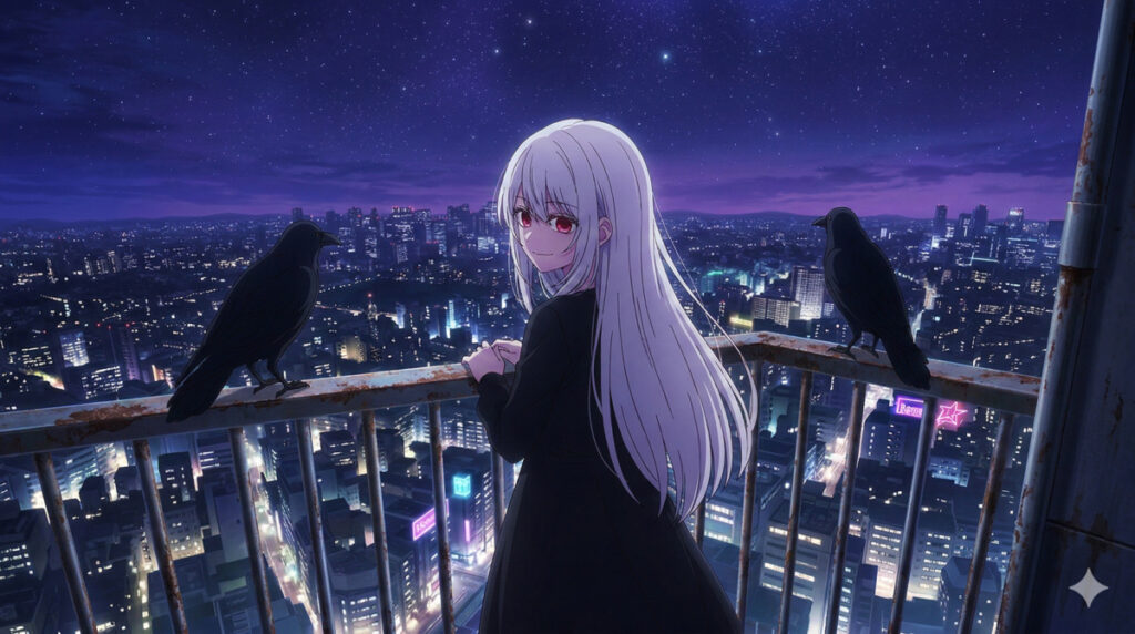 物語を俯瞰する謎の少女「ツクヨミ」