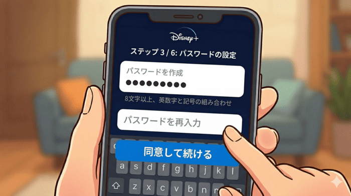 パスワードを設定する