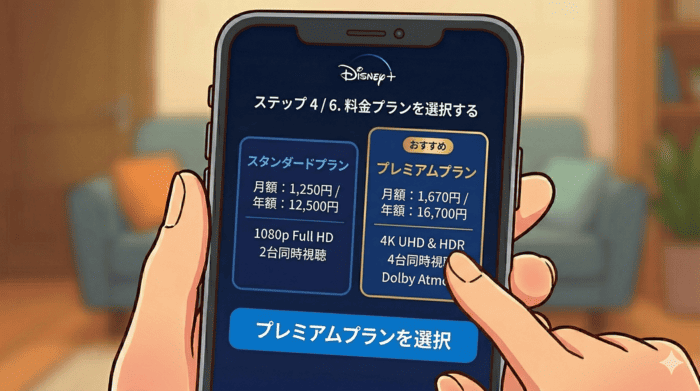 料金プランを選択する