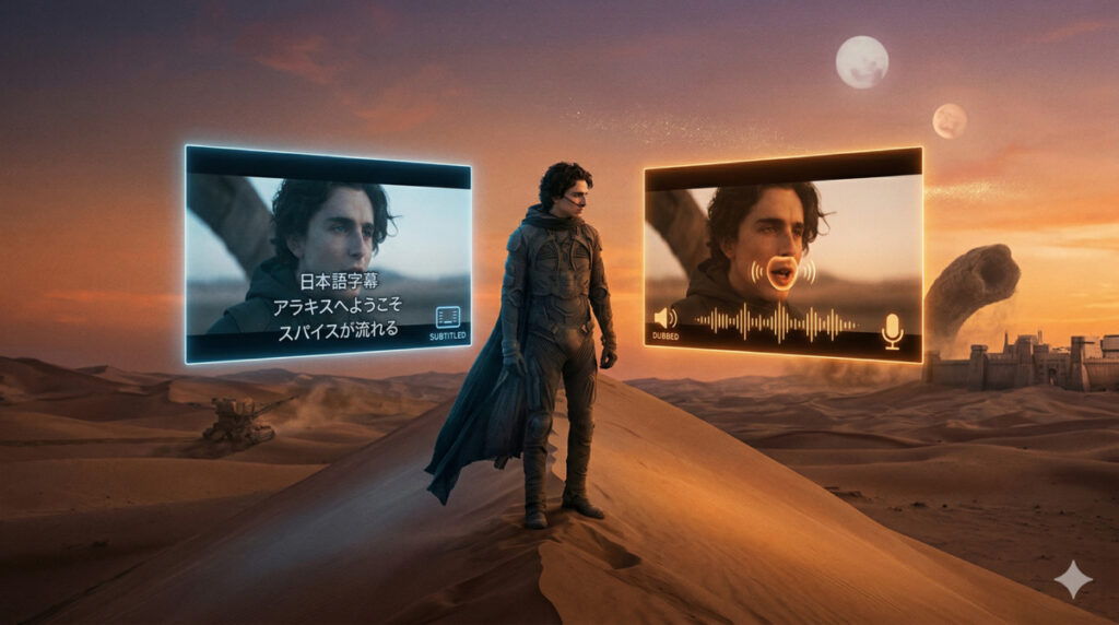 デューン 砂の惑星は字幕と吹替どちらで観るべき？