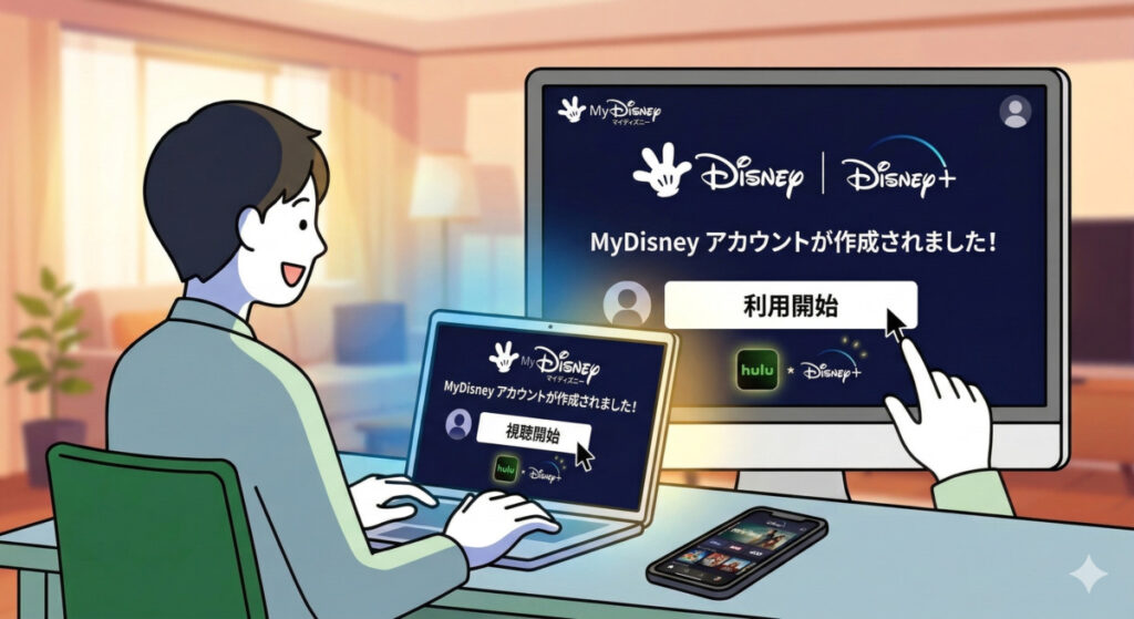 MyDisney (マイディズニー) アカウントを作成して利用開始