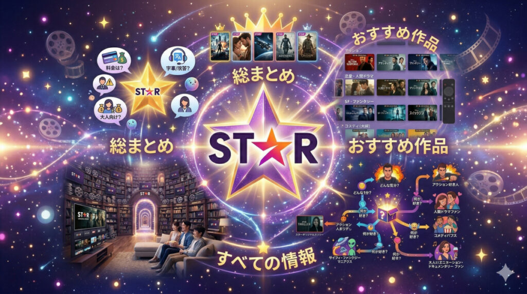 まとめ:ディズニープラスのスター作品おすすめを総まとめ