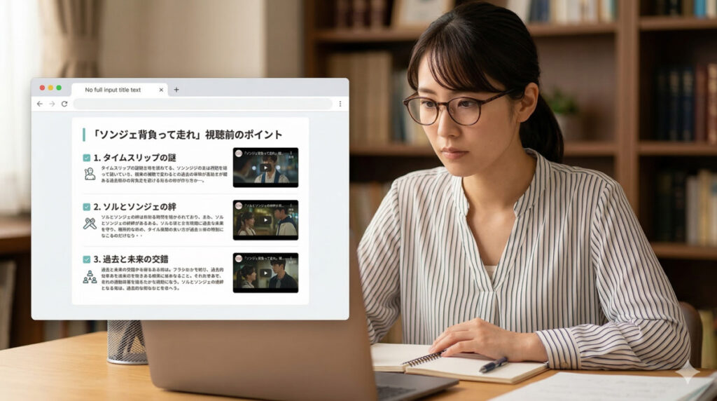 「ソンジェ背負って走れ」配信視聴前に知っておきたいポイント