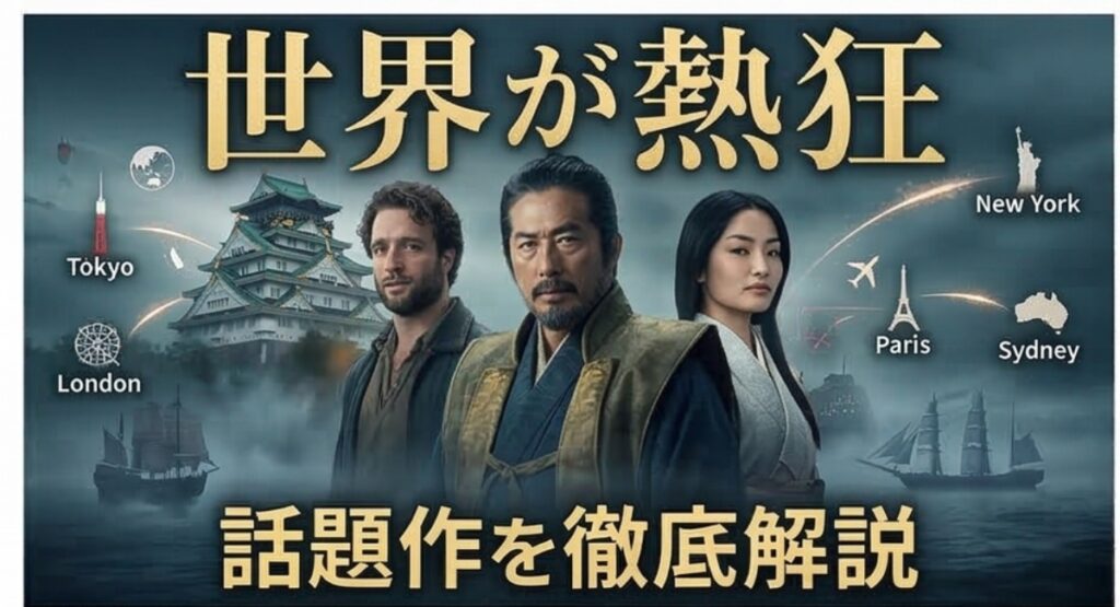 【SHOGUN 将軍】とは？世界が熱狂した話題作を徹底解説