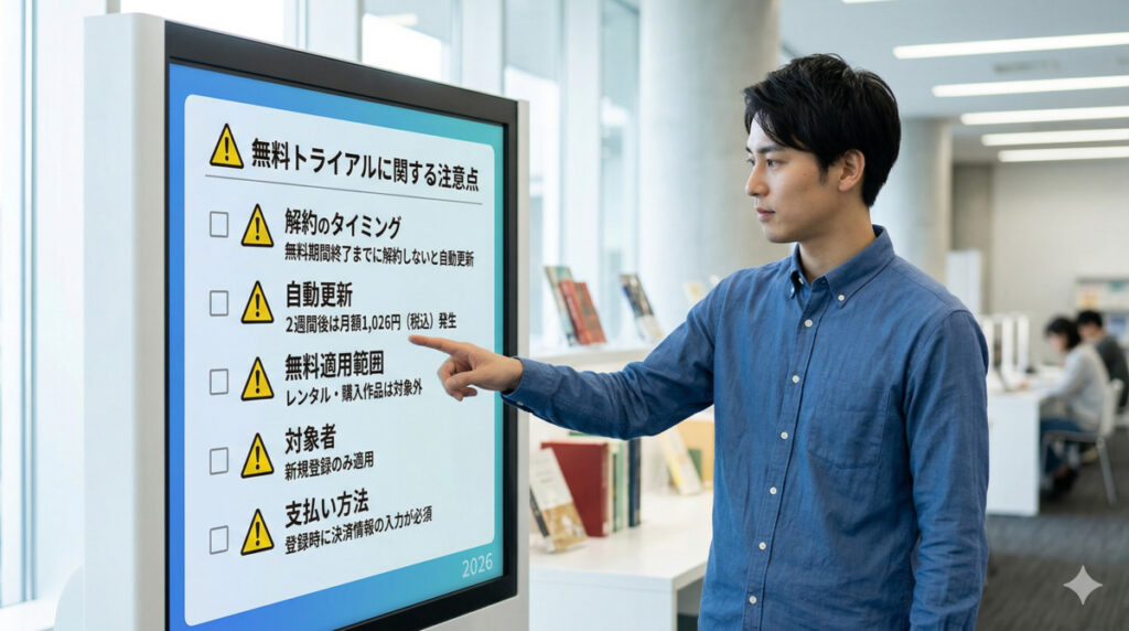 【Hulu】無料期間に関する注意点