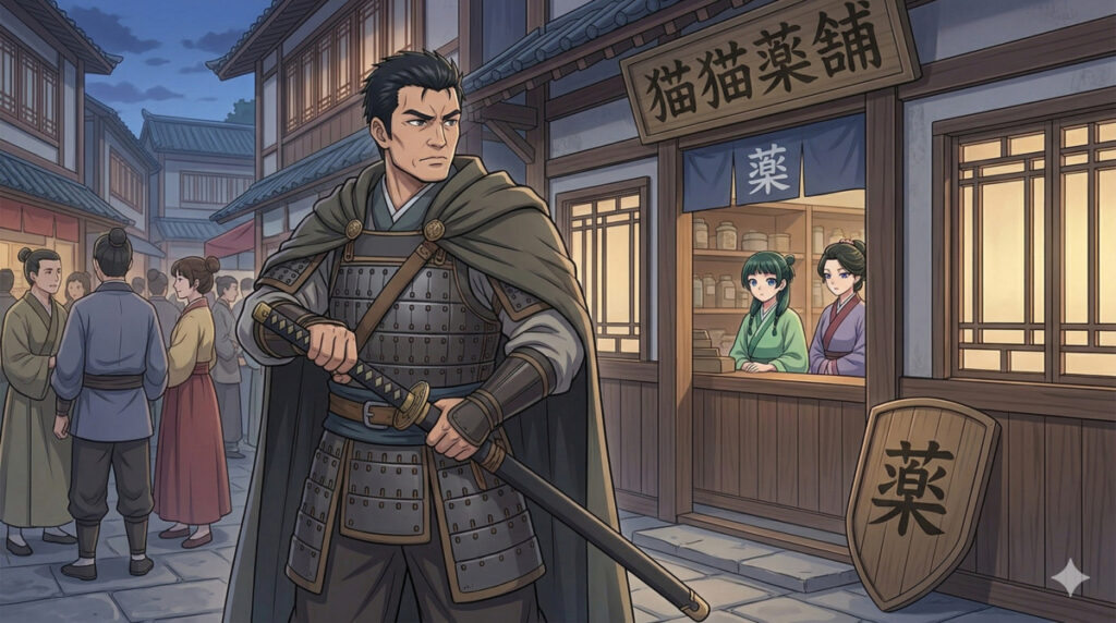 3. 左膳（サゼン）｜薬屋を守る頼れる存在