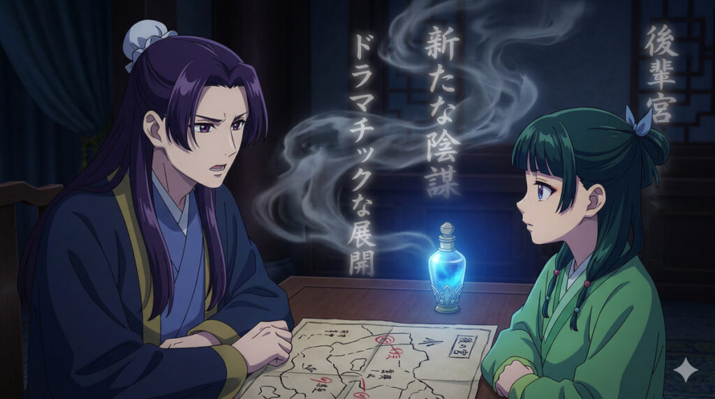 【薬屋のひとりごと】アニメ3期のストーリー・見どころを解説