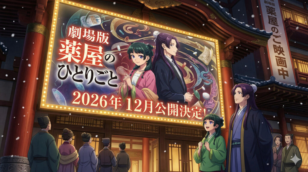 劇場版【薬屋のひとりごと】も2026年12月に公開決定！