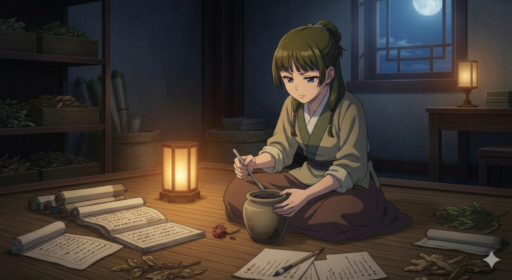 帝の御子の連続死の謎を猫猫が解明