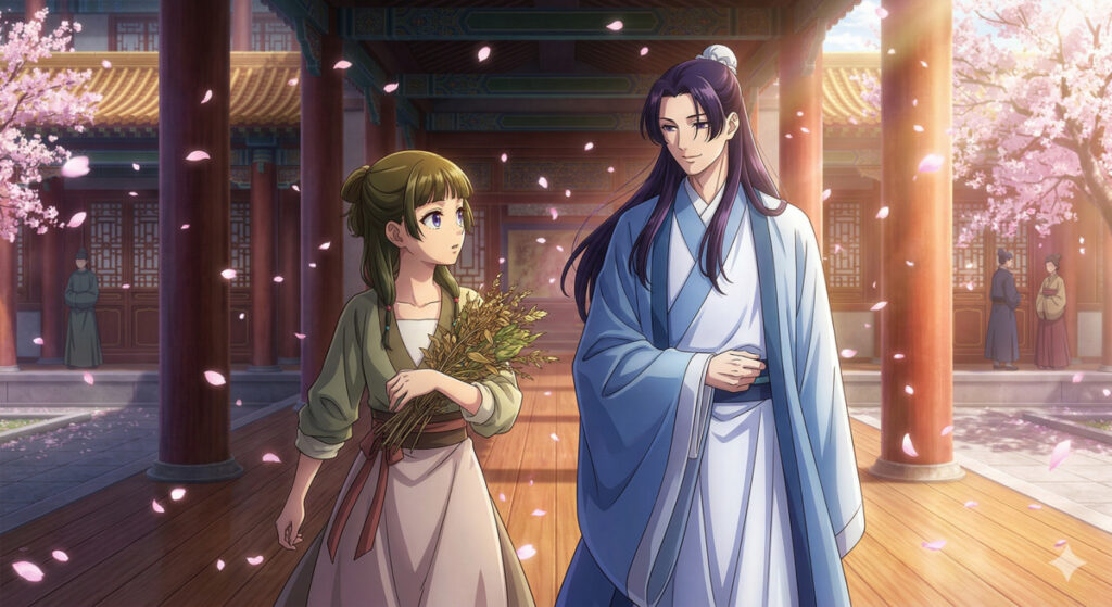 美形の宦官・壬氏との出会い