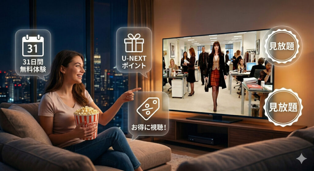 【プラダを着た悪魔】無料・お得に見る方法