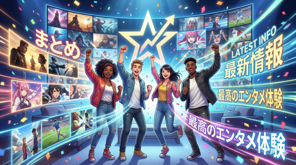 まとめ：最新情報を活用して最高のエンタメ体験を！