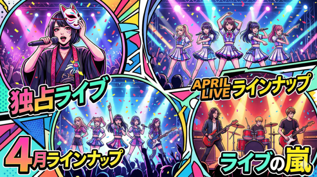 【ライブ・舞台】Ado・TWICE・アジカン…4月は独占ライブの嵐！
