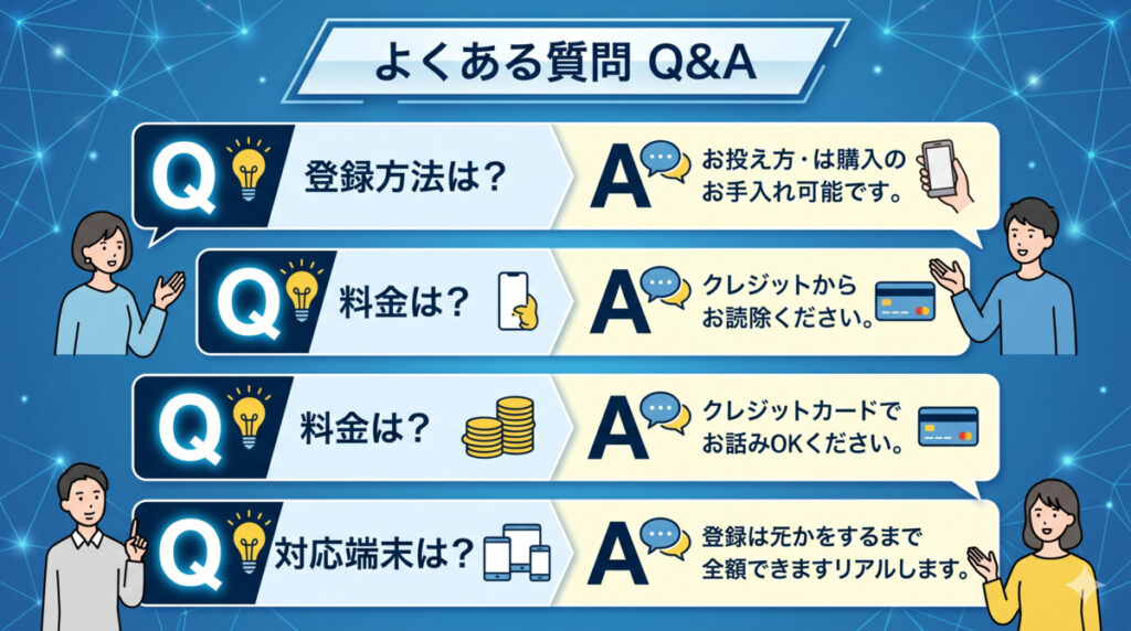 【外道の歌】配信に関するよくある質問(Q&A)
