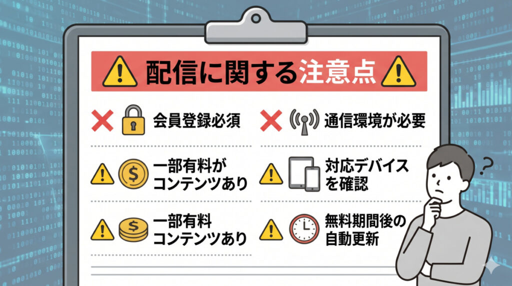 【外道の歌】配信に関する注意点