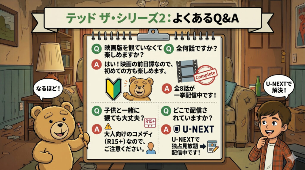 テッド ザ・シリーズ2に関するQ&A