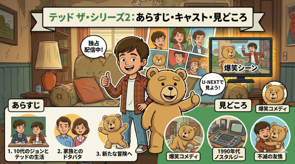 テッド ザ・シリーズ2のあらすじ・キャスト・見どころ