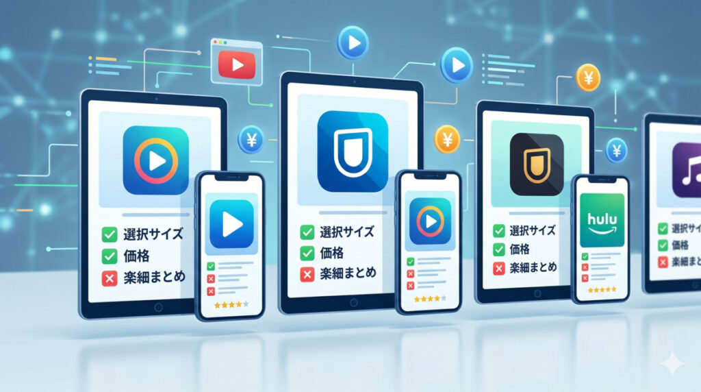 おすすめ邦画が観られる動画配信サービス比較