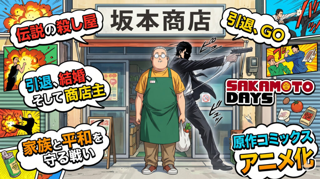 サカモトデイズとはどんな作品?あらすじとアニメ・映画の基本情報